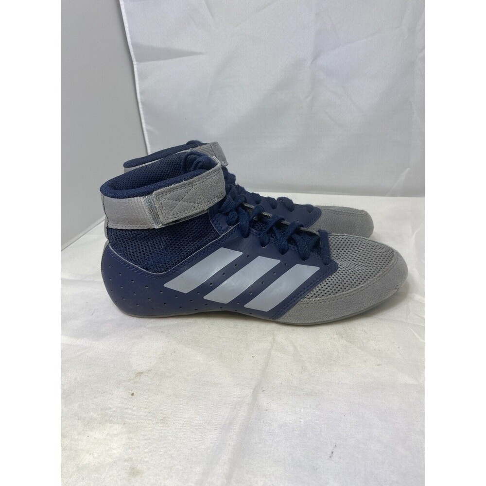 Adidas Kids Mat Hog 2.0Gray Casual Shoes Sneakers Size 4y - Picture 2 of 10